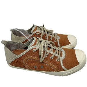 Patagonia Hemp Patrol Salmon Orange Sneakers Sz 8